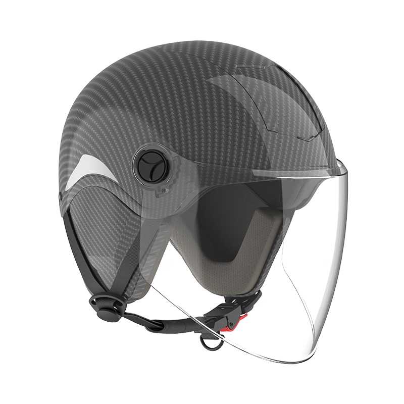 Yundianwei Smart Bluetooth Helmet with Built-in Sensor Light, 3C Certified Electric Motorcycle Summer Safety Helmet for Men and Women, Extra Large Size, Universal Four-Season Half Helmet for Electric 