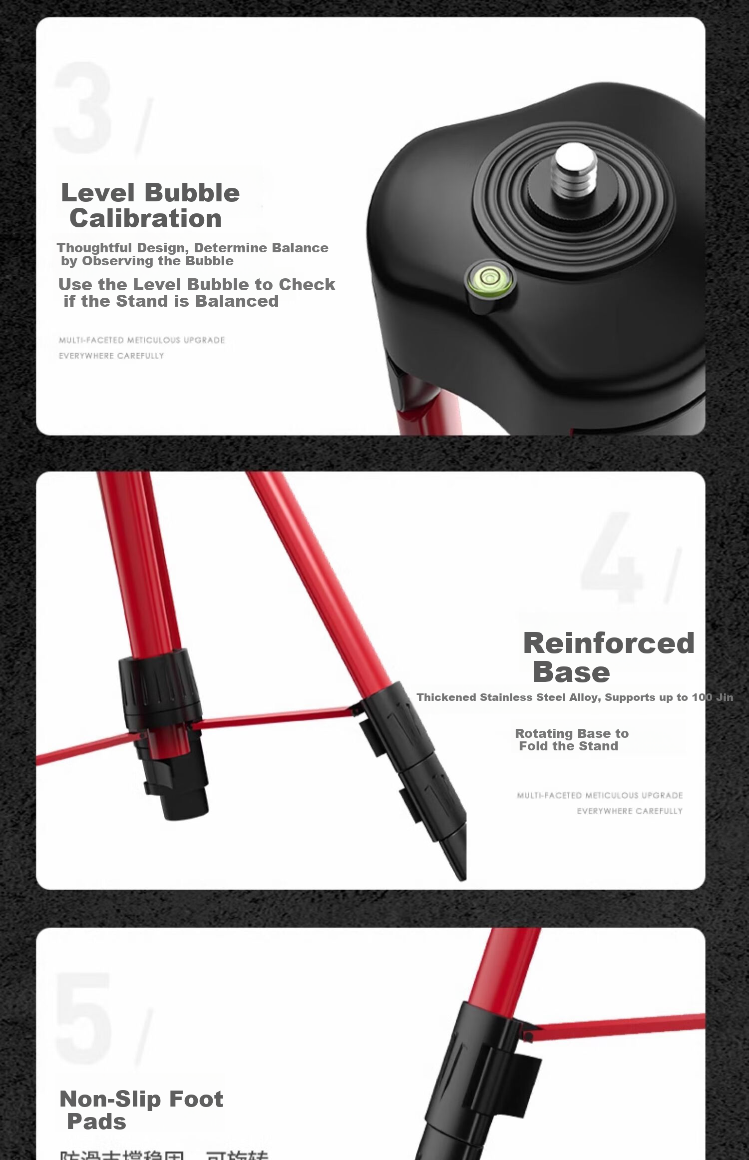 DELIXI ELECTRIC Infrared Level Bracket Universal Tripod Telescopic Adjustable Support Laser Tripod 10
