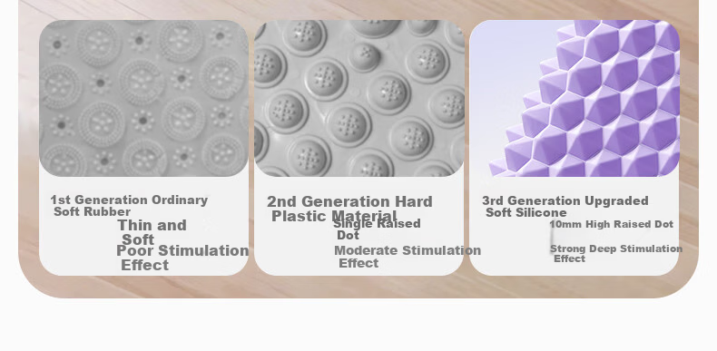 Li-Ning Pressure Plate Foot Massage Ultra-Slow Running Meridian Dredging Acupoint Adult In-Place Silicone Foot Pad Gel 9