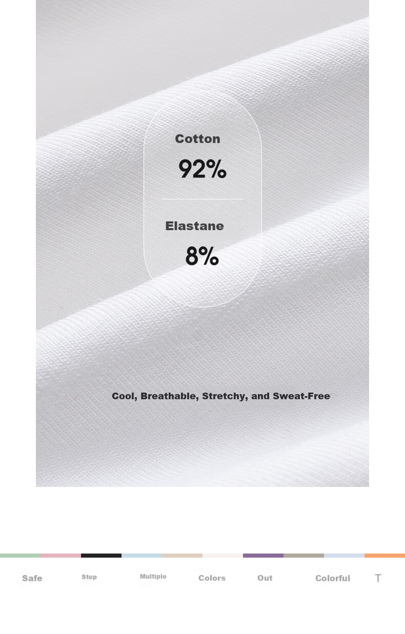 Anta Casual Short Sleeve T-Shirt Unisex Summer Simple Solid Color Crew Neck Sports Base Shirt Loose Fit Couple Top 3