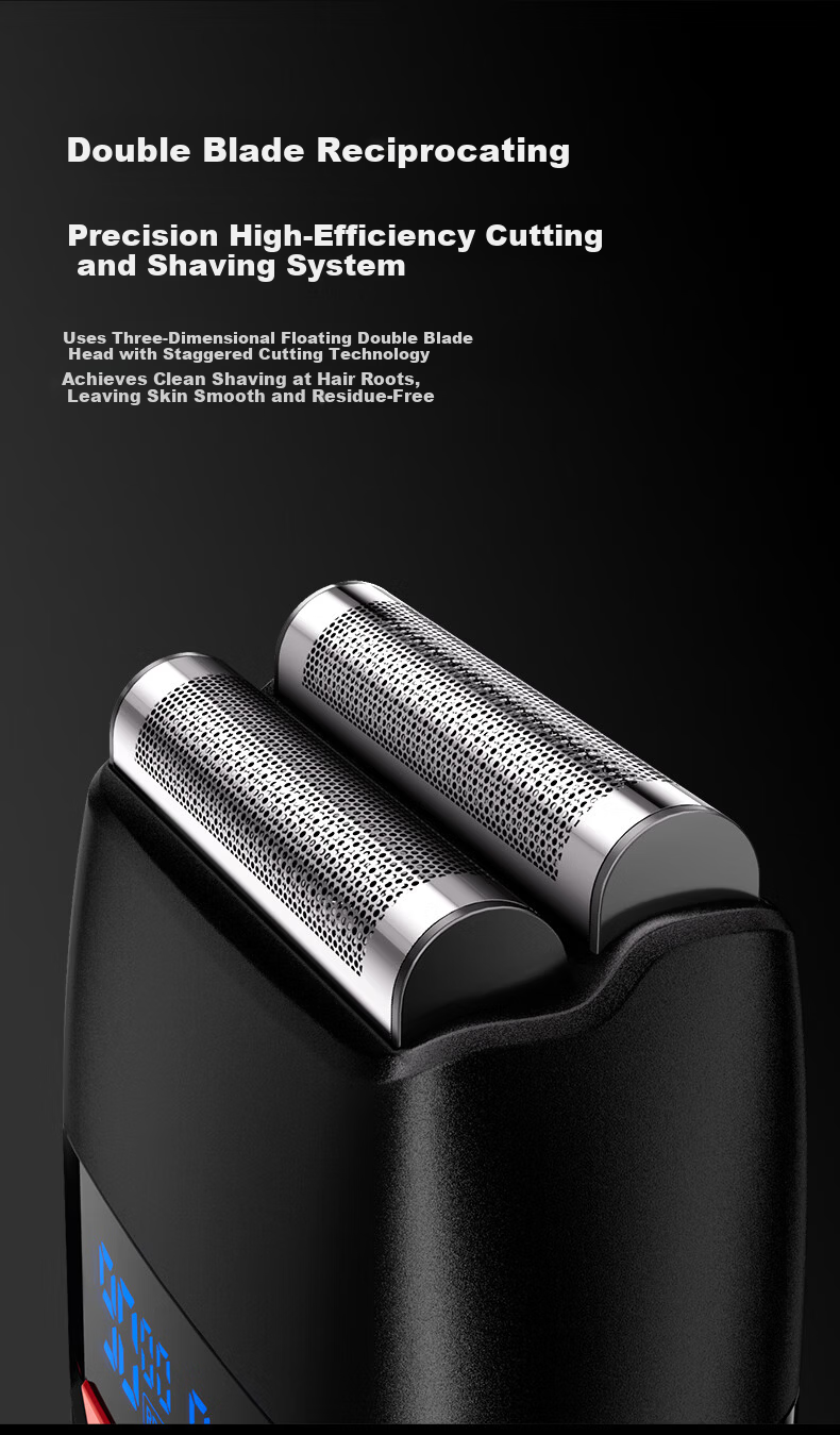 JEEP Professional Electric Hair Clipper for Men, Salon-Grade Cordless Hair Trimmer with Long Battery Life, High-Speed Motor, 21-Speed Adjustable Aluminum Alloy Body 3