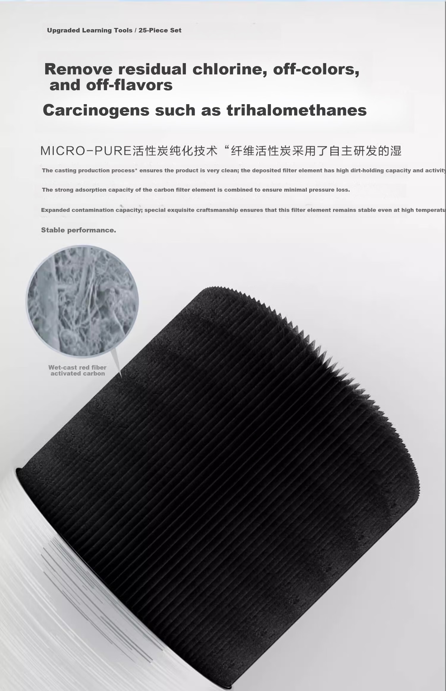 Everpure EF-900P Plus Non-Scale Inhibiting Water Purifier Main Filter Cartridge 7