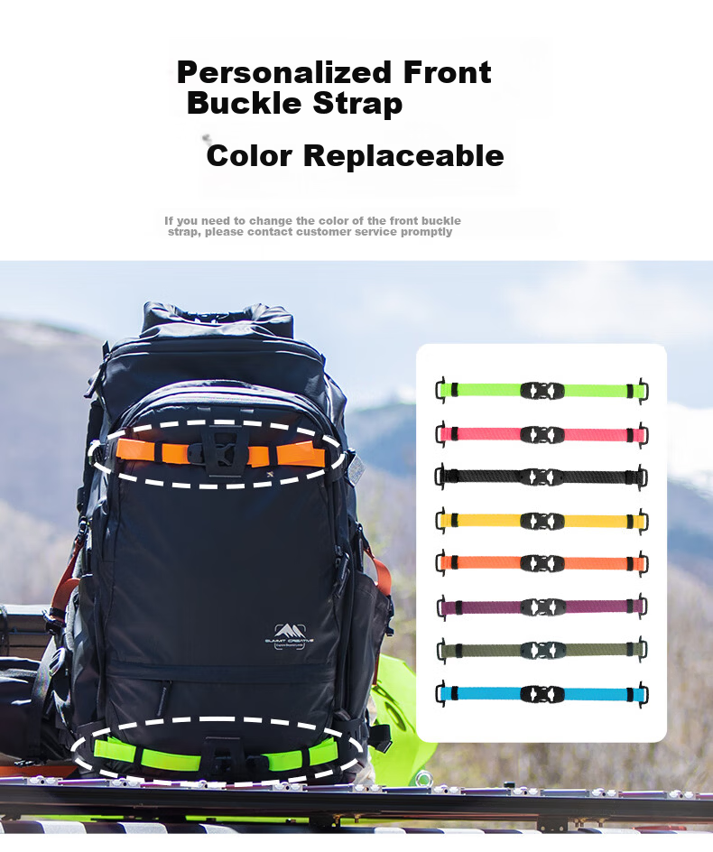 Shanmu Quick Release Buckle Black Photography Bag Accessory Compatible with Camera Backpack Hiking Travel Shoulder Strap Quick Release System 14