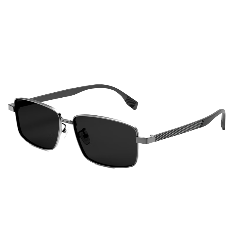 JD Jingzao New Carbon Fiber HD Nylon Polarized Sunglasses Cycling Driving Sun Protection Square Frame