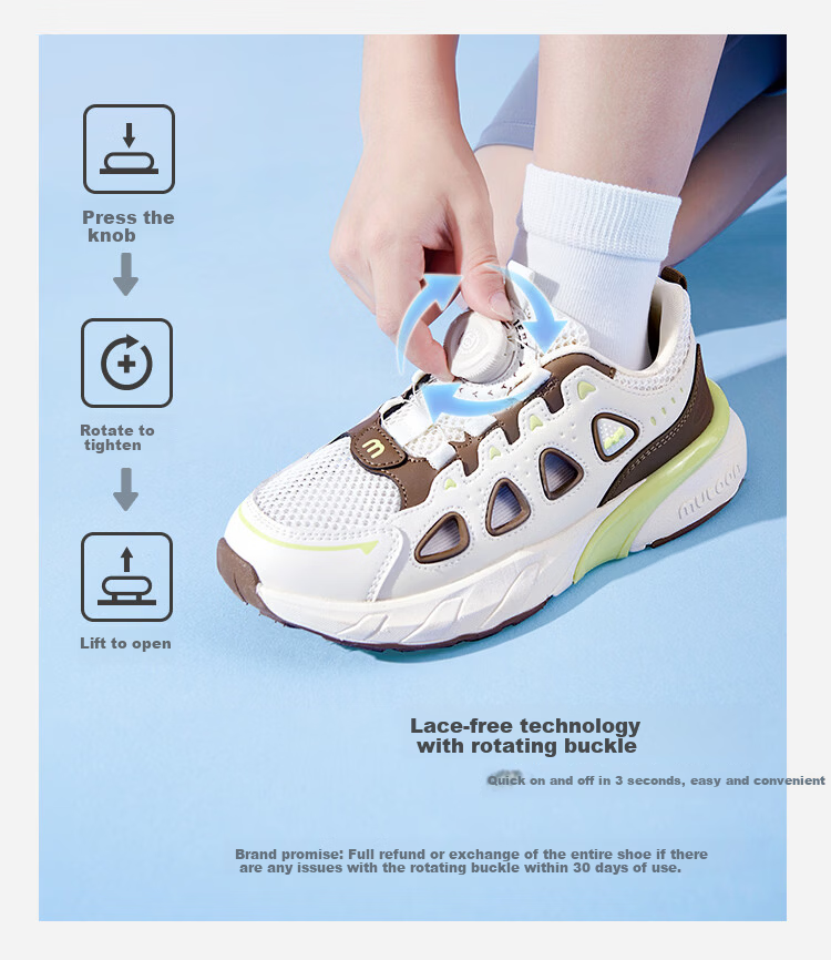 Mutong Kids Sports Shoes Boys Summer 26 Hollow Breathable Running Shoes Lightweight Shock Absorption Casual Shoes Girls Lilac Purple 32 14