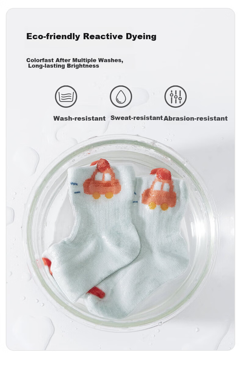 Nido Bear Kids Summer Mesh Socks Boys Cotton Breathable Baby Mesh Socks Loose Top Cotton Socks Infant Socks 15