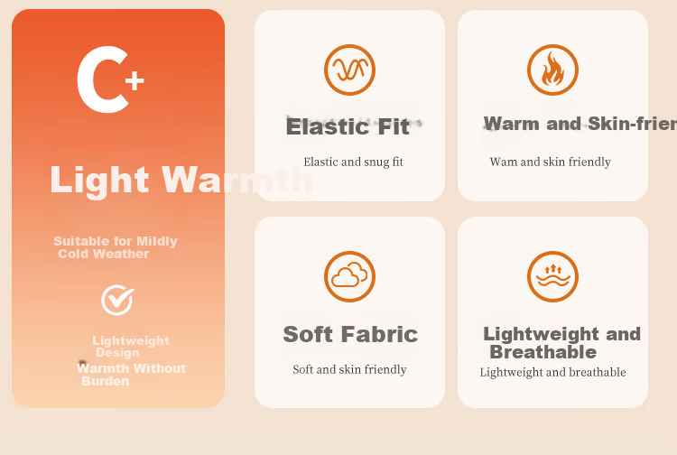 LangSha Women's Thermal Underwear Set Autumn Base Layer Skin Care High Elastic Slim Seamless Thin Warm Winter 3