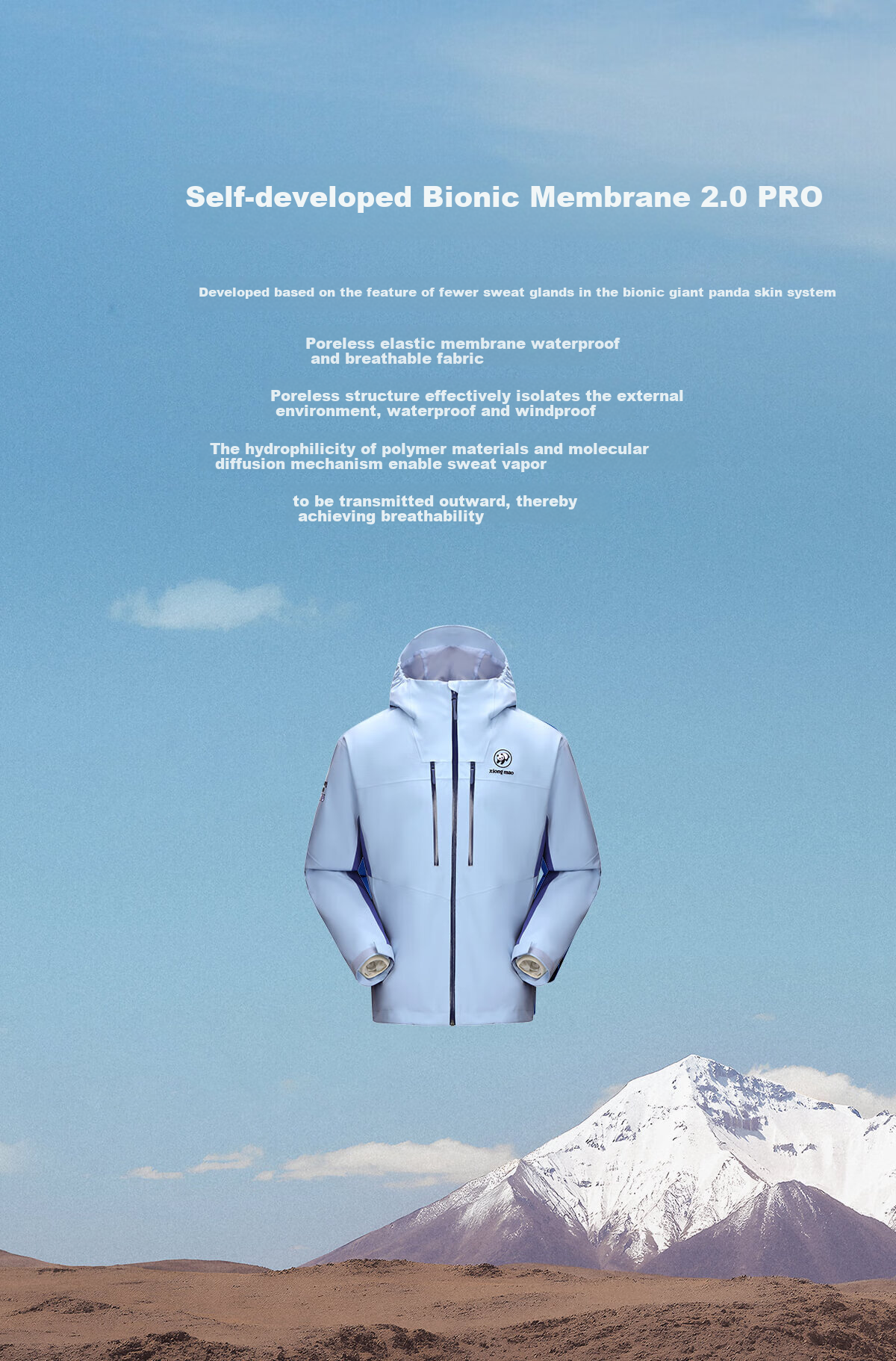 Xiongmao Zhang Yuxi Same Style [Tanyuezhe] Three-In Jacket for Women, Autumn And Winter Windproof Waterproof Mountaineering Coat for Me 3