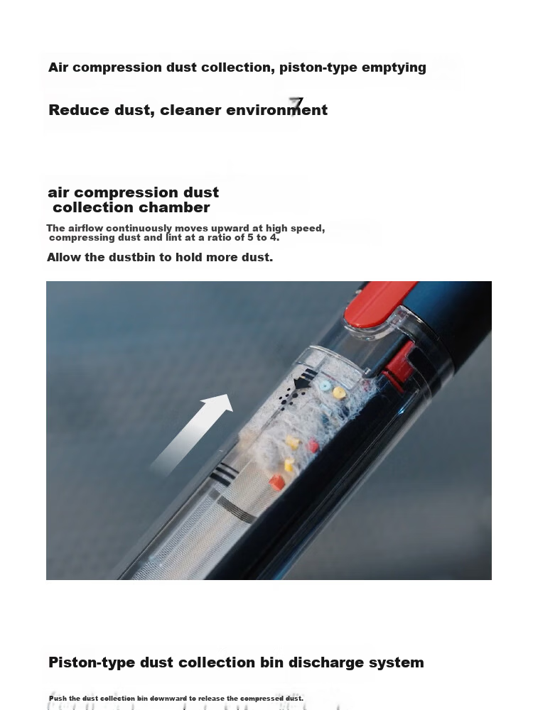 DYSON Pencilvac Pencil Vacuum Cleaner Slim Design Flexible Omni-Directional Anti-Tangle Pet Handheld Cordless Home Use 17
