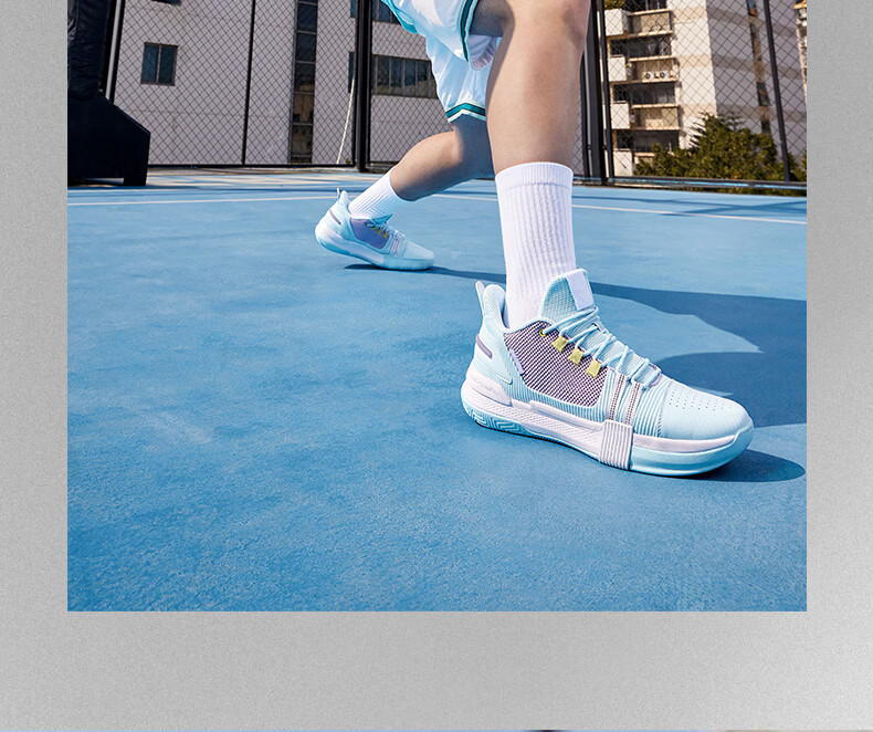 361° Basketball Shoes for Men, Spring And Summer Youth Professional Lightweight Low-Top Casual Sports Shoes, Men's Style 672121101-3 22