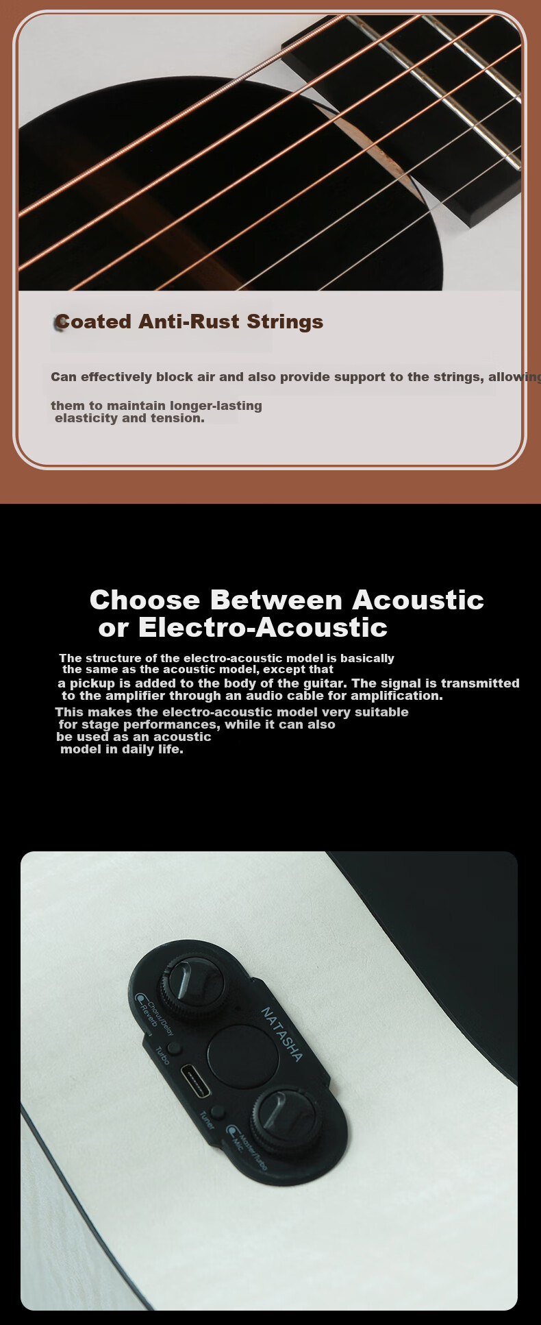 NATASHA Can't Learn to Play Acoustic Guitar, Solar System Mercury Collector's Edition HPL Complete Beginner's Guide for Adults 10