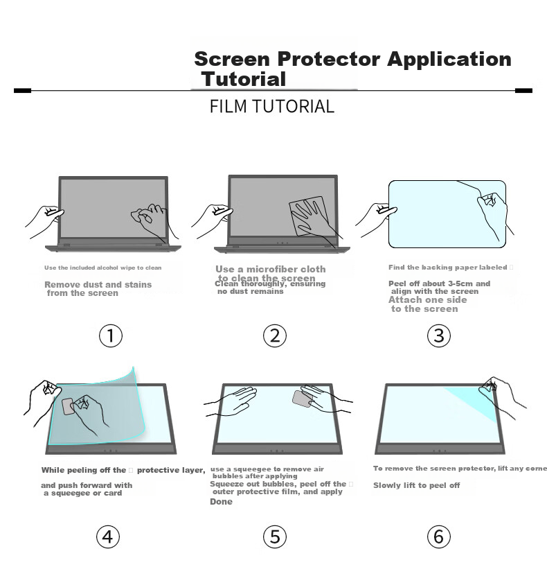 Jiasu Anti-Glare Matte Blue Light Screen Protector for Huawei MateBook X Pro 24/23/22 14.2-inch Laptop 7