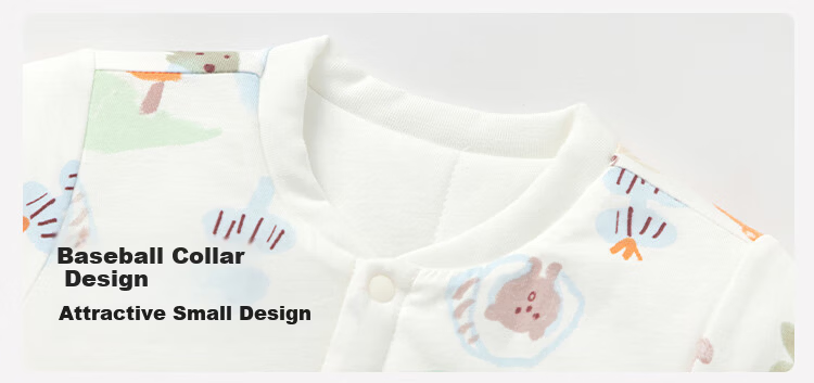 BALABALA Baby Romper Newborn Infant Bodysuit Unisex Winter Thickened Warm Soft Crawling Suit 5