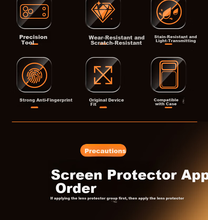 Lanxingxiansheng Compatible with Apple Air Lens Module, IPhone Air Protective Film, Phone Camera Rear Base Film, Shockproof And Scratch-Resistant 4