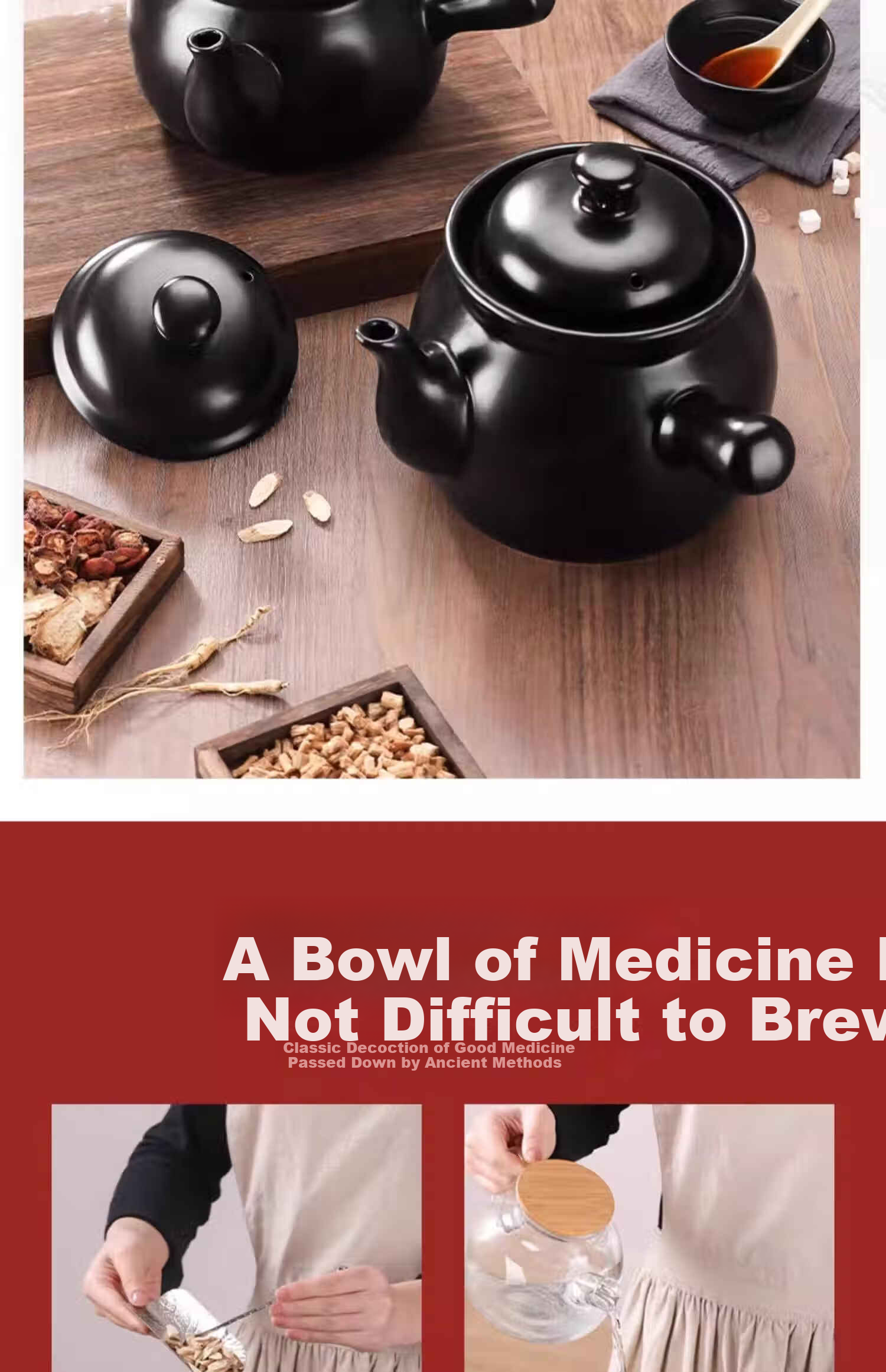 Deming Traditional Unglazed Clay Medicine Decoction Pot Herbal Medicine Boiling Pot Old-Style Herbal Medicine Cooker 11