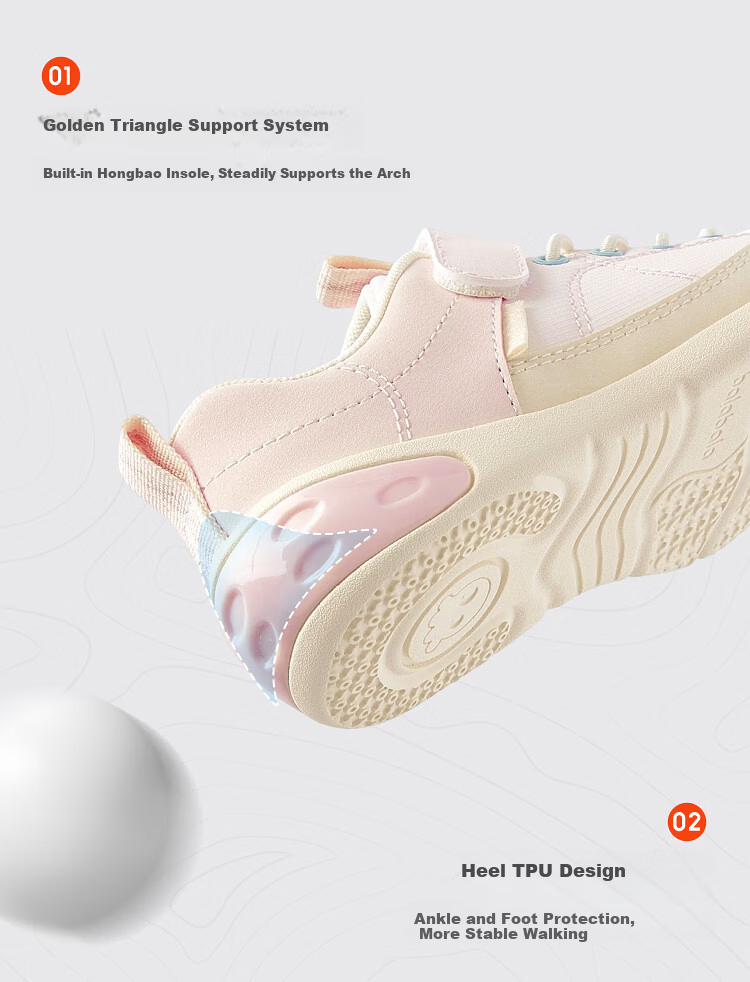 Balabala Kids Toddler Walking Shoes Baby Steady Shoes Boys Girls 2026 New Spring Autumn Outdoor Trendy Red Shoes 6