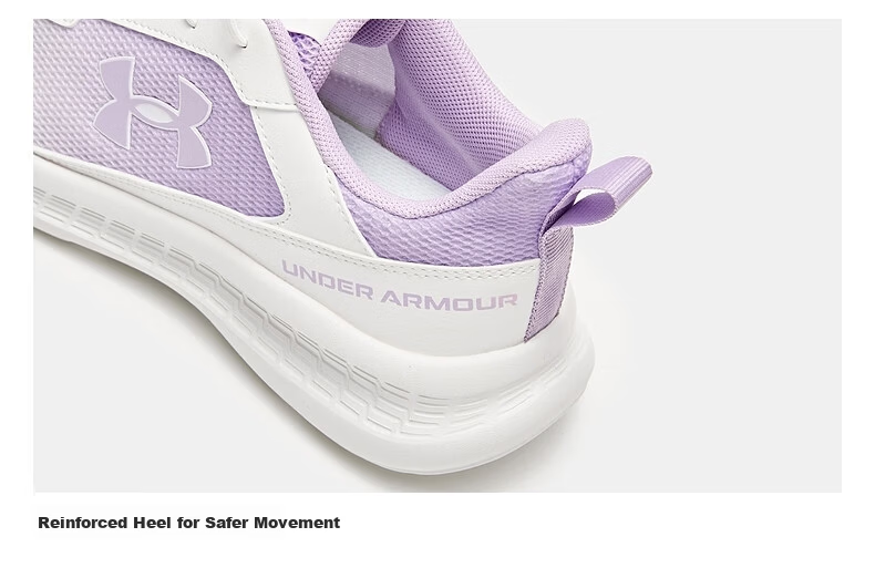 Under Armour Kids' New 2026 Running Shoes Spring Summer Breathable Cushioned Sports Shoes for Boys and Girls 13