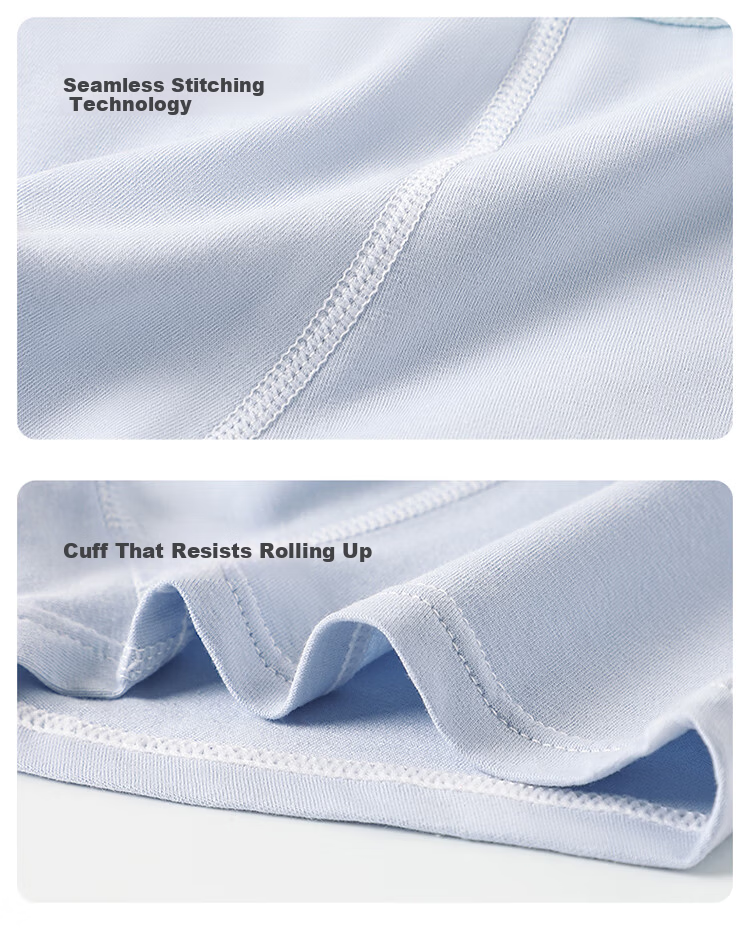Bingxue Cotton Kids Boys Pure Cotton Class A Boxer Briefs 10A Antibacterial Four-Season Mid to Large Size Developmental Shorts 12