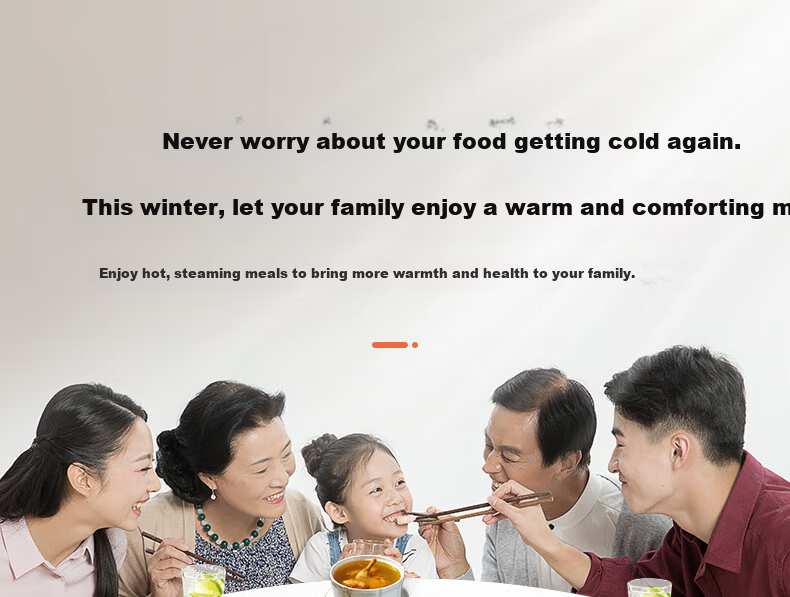Fudelai Heated Food Warming Board with Induction Cooker Hot Pot Automatic Rotating Household Food Warmer Multifunctional Electric Dining Table Turntable Round Black 120cm 4