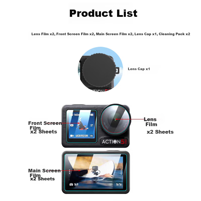 Qiye Car Sunshade Bracket Mount Compatible with DJI Action 5 Pro Action 4 Accessories Nano First-Person View 3 7