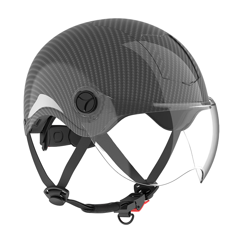 Yundianwei Smart Bluetooth Helmet with Built-in Sensor Light, 3C Certified Electric Motorcycle Summer Safety Helmet for Men and Women, Extra Large Size, Universal Four-Season Half Helmet for Electric 