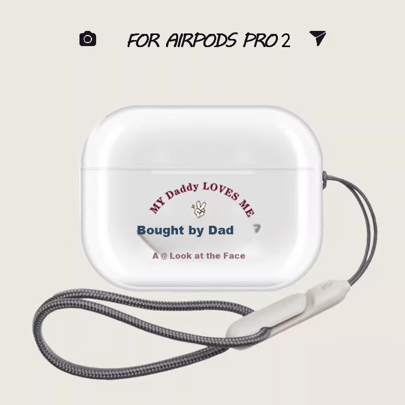 Beiyipin Cute Protective Case for AirPods Pro 2 Transparent Earphone Cover Compatible with Apple AirPods Pro Second Generation 9