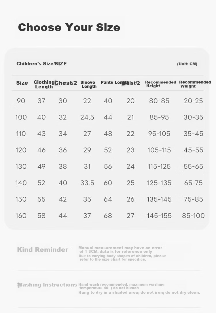 Hodo Kids Unisex Modal Pajama Set, Student 3/4 Sleeve Air Conditioning Suit, Cloud Blue, Size 160 12
