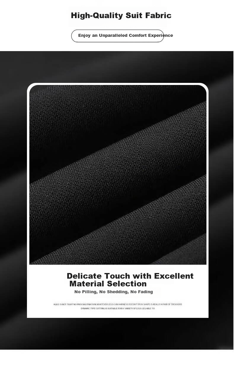 FitonTon Women's Suit Pants Spring Summer 2026 New Black Slim Fit Slimming Draped Straight Wide-Leg Casual Trousers 3