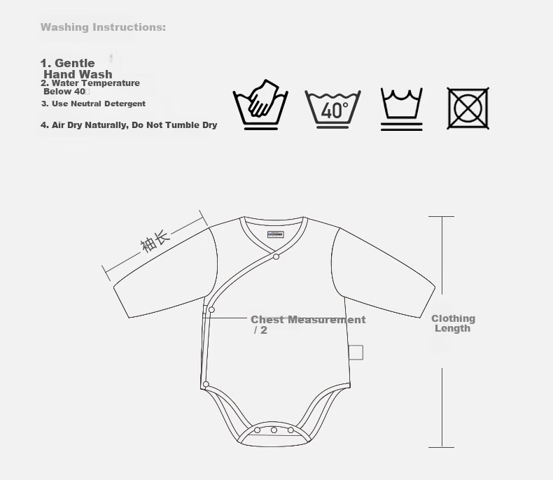 Betisdero Baby Romper Long Sleeve Bodysuit Autumn Spring Newborn Warm One-Piece Pajamas 21