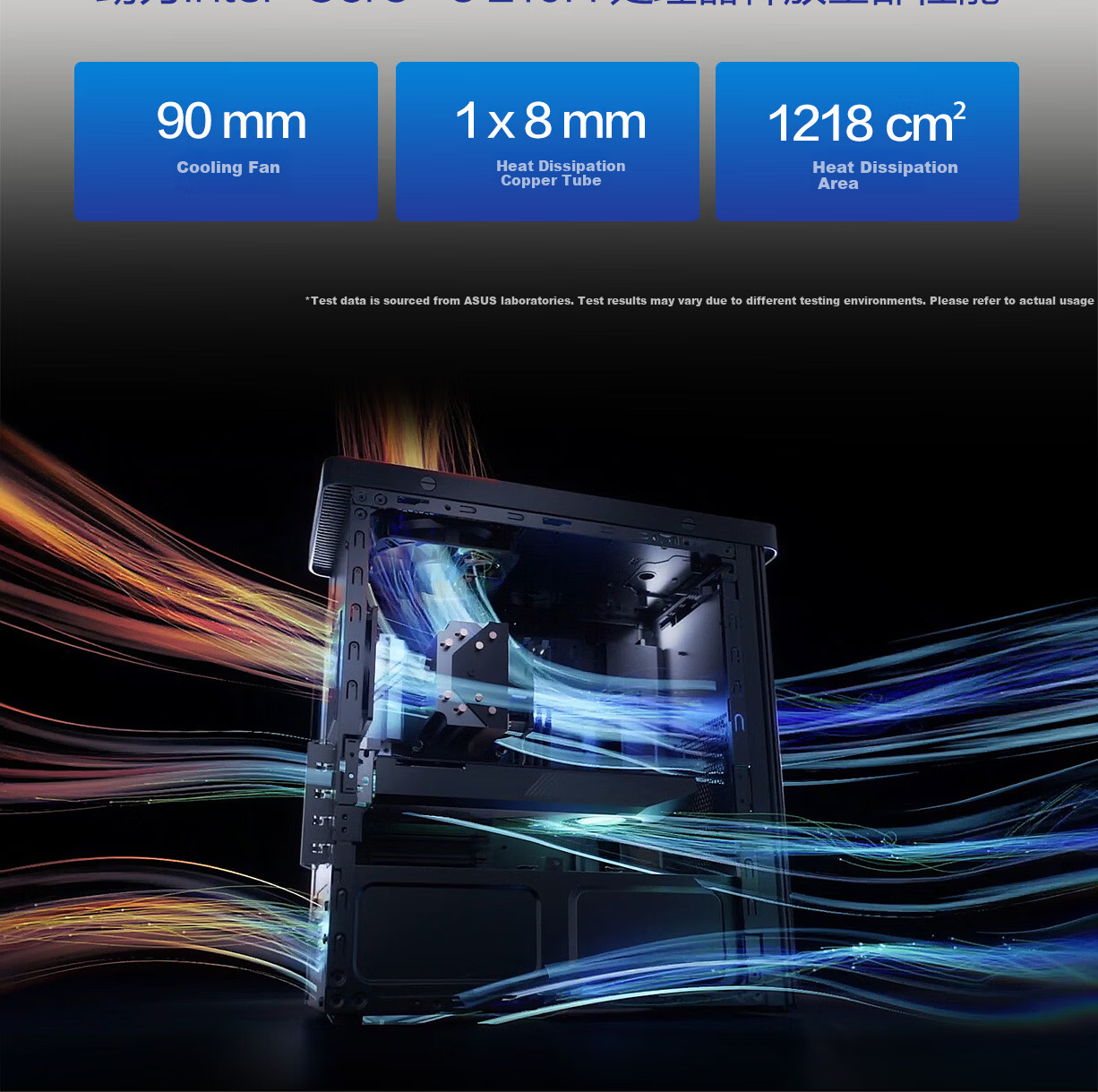 ASUS Poxiao 6X Desktop Computer (Core I9-13900H, 32GB RAM, 1TB SSD, Large Case) with 23.8-Inch Monitor 6