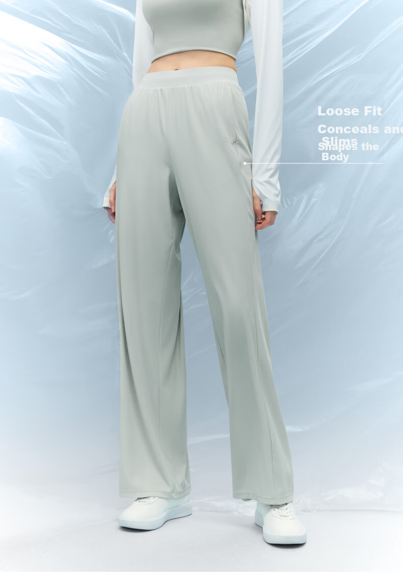 Bananain [Liu Haocun's Choice] Liangpi 301 Cool Women's Quick-Dry Ice Silk Straight-Leg Pants, Slimming Casual Sports, New for 2026 8