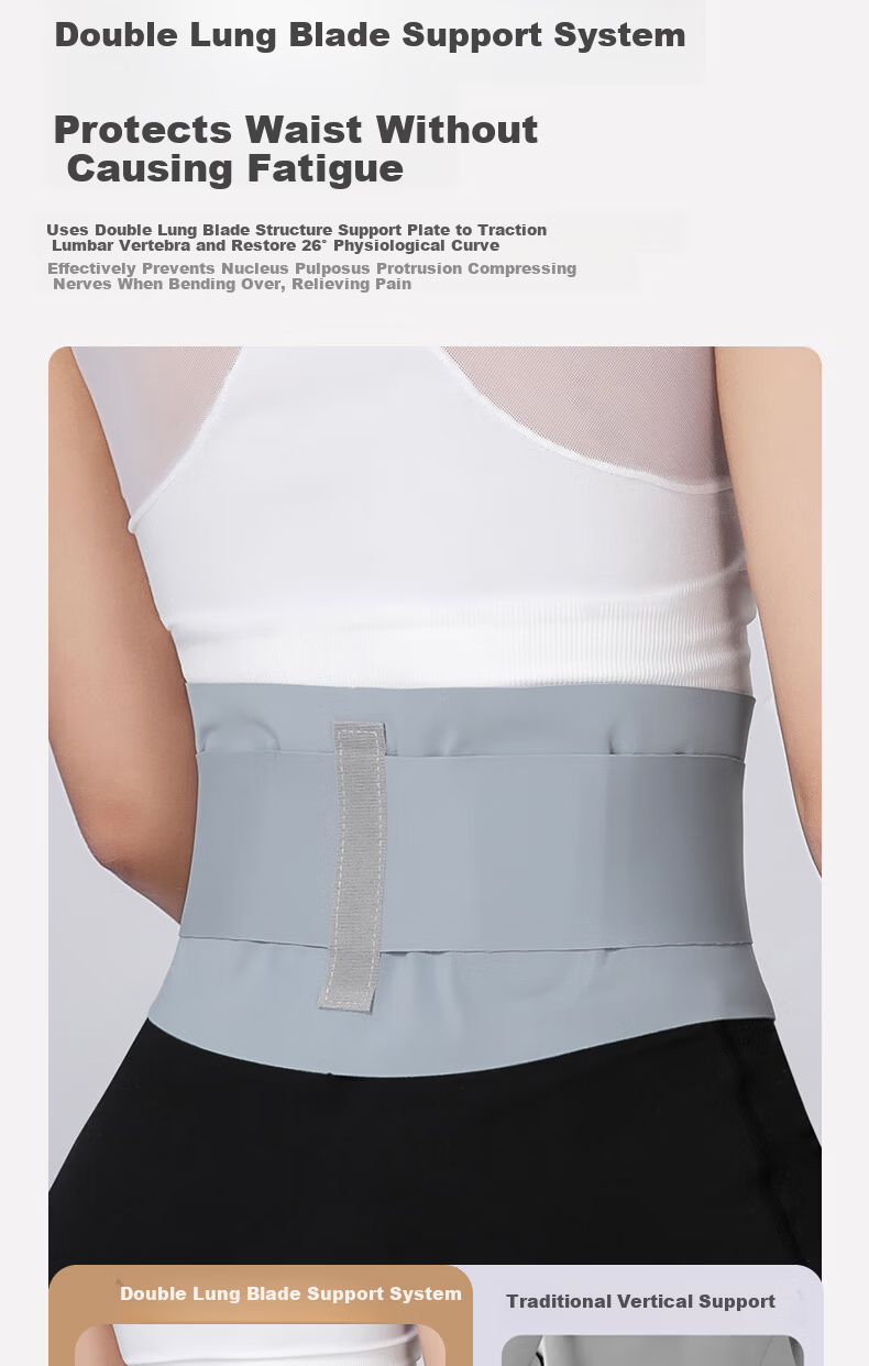 LI-NING Summer Thin Waist Support Belt Lumbar Disc Herniation Sports Unisex Waist Slimming Abdominal Binder Lumbar Muscle Support Fitness Sitting Aid 4