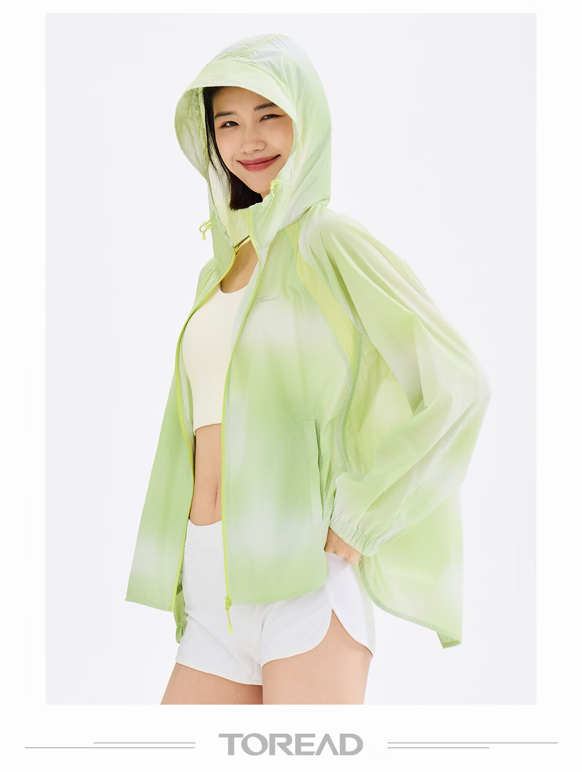 TOREAD Women's Sunscreen Jacket 26 New Outdoor Breathable Skin Jacket UV Protection UPF50+ Sun Protection TAZZBO82763 18