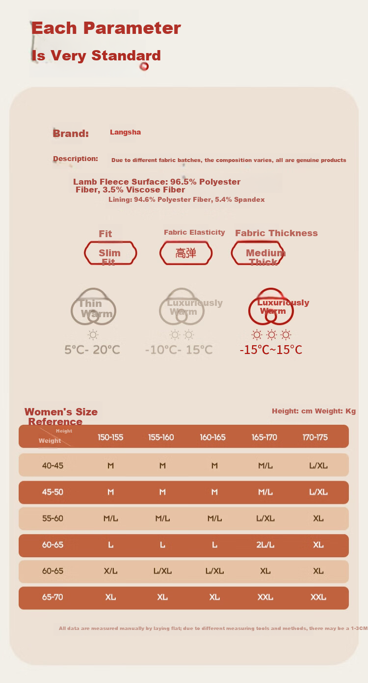 LangSha Women's Thermal Underwear Fleece Lined Thickened Winter Heat Retaining Lamb Wool Crew Neck Base Layer Set Autumn Top and Bottom 13