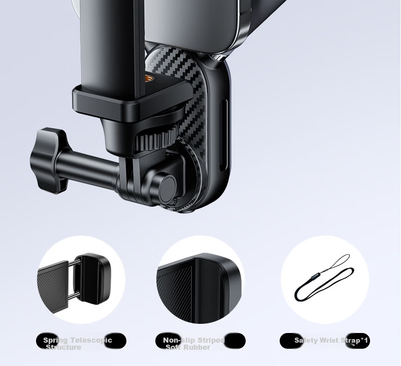 JIAHUACAI Neck Mount Bracket First-Person POV Chest-Mounted Vlog Live Outdoor Fishing Cycling Stabilizer Compatible with GoPro 13 12 DJI Pocket 3 Action 5 Pro 5