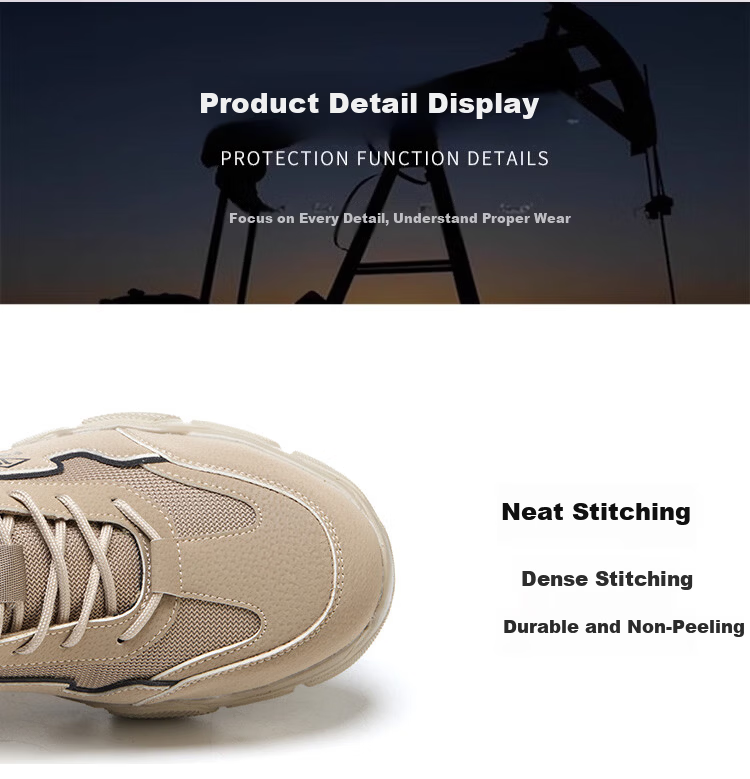 Dinggu Men's Safety Work Shoes Anti-Smash Anti-Puncture Durable Lightweight Comfortable Steel Toe JD1812MH38 4