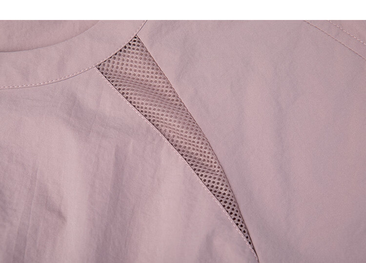 Demana UPF50+ Summer Sun Protection Moisture-Wicking Sorona Elastic Waist Mesh Splice Slim Fit Dress 16