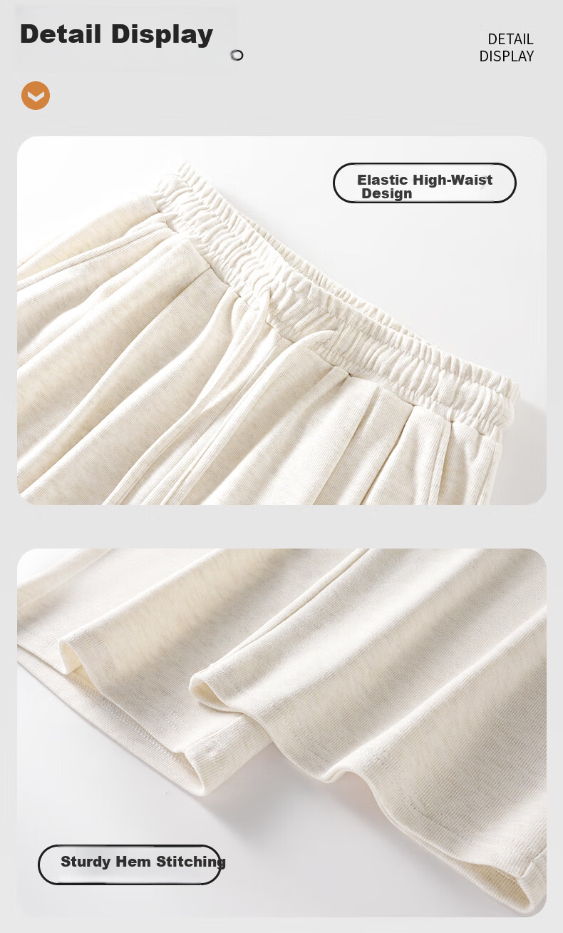 Baleno Women's Draped Soft Rice Pants Spring Autumn 2026 New Loose Soft Casual Wide-Leg Pants for Petite Women 11