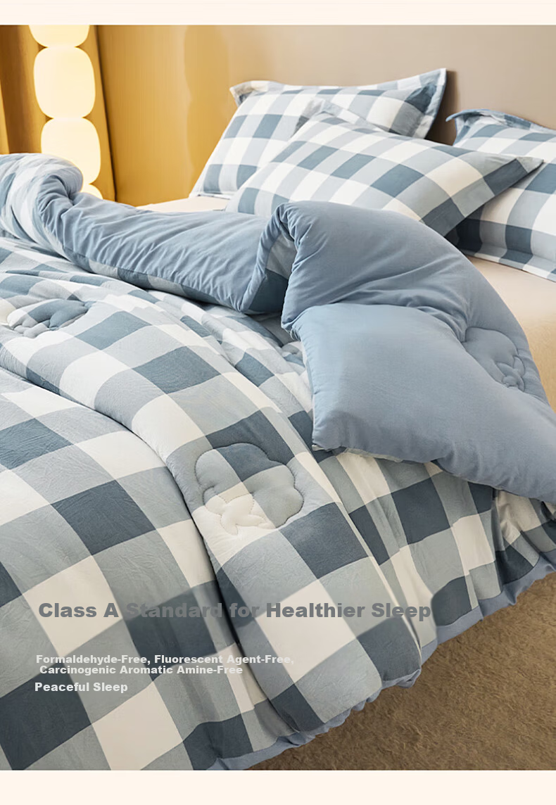 Grace 10A Antibacterial Xinjiang Cotton Quilt Double Home Use Four Seasons Cotton Quilt Core Spring and Autumn Quilt 200*230cm 5 Jin 6