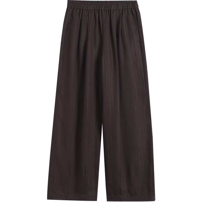 Demana [with Linen Lyocell] Summer Cropped Carrot Pants Intellectual Style Pleated Waist Slimming Casual Pants for Women Premium Feel