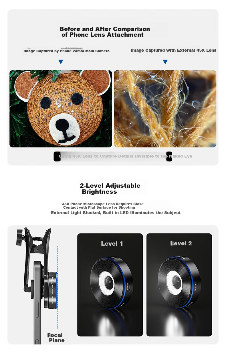 NEEWER Magnetic Stackable Modular Macro Lens for Mobile Phones (4PCS) 27