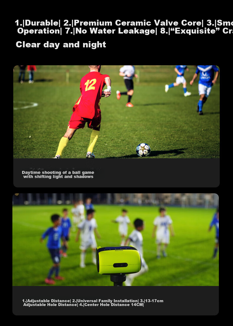 XBOT GO Falcon Court Camera Falcon Event-Grade AI Auto-Tracking Camera Professional Live Recording Device for Soccer and Basketball Training - Green 7