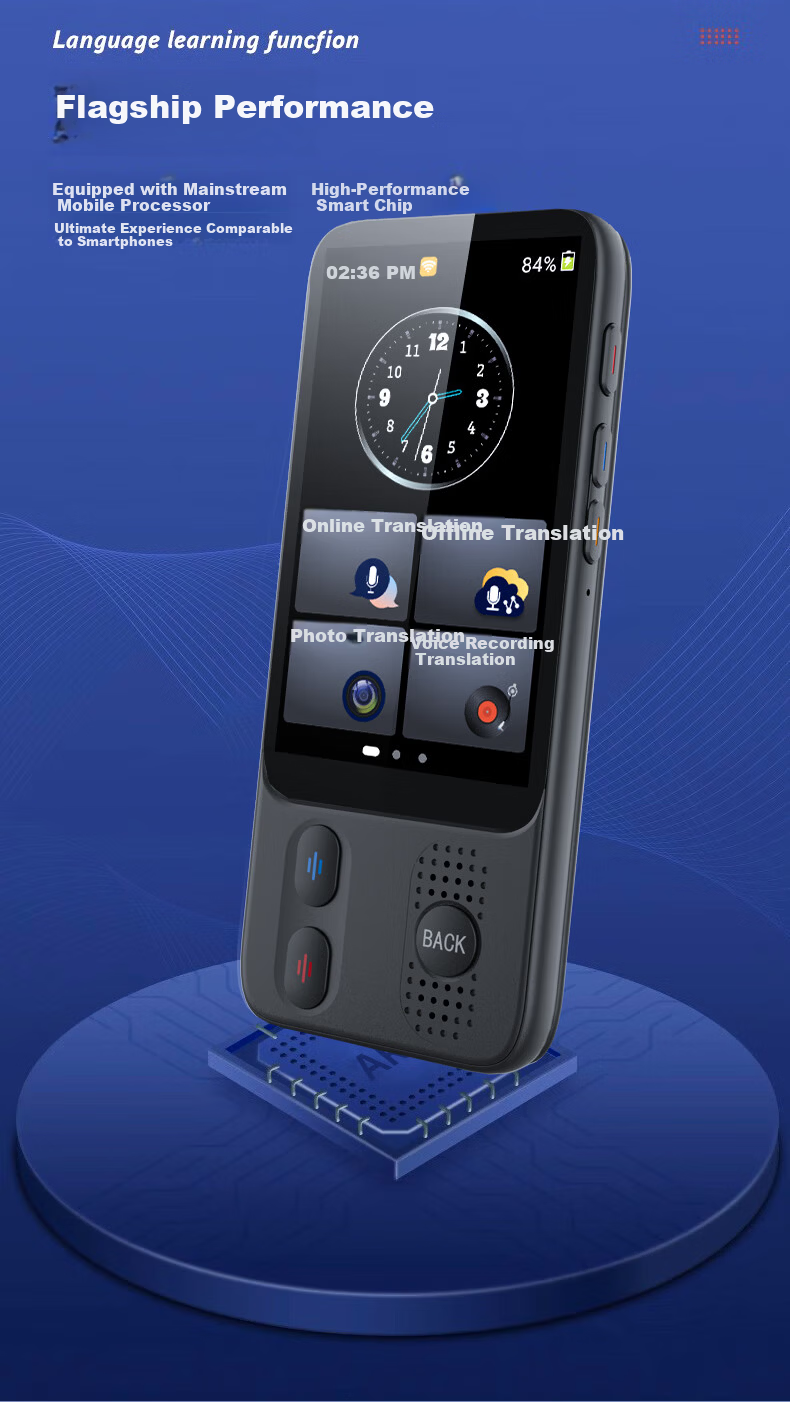 Shushan Offline Translator Voice Translation Device Multilingual Simultaneous Interpretation Translation Pen Real-time Sync Camera Recorder S09 9