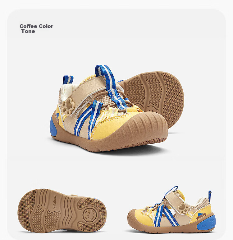 Balabala Kids Functional Shoes Children's Shoes Toddler Shoes Boys Girls Sandals 2026 Summer New Breathable Sports Shoes Cool 11