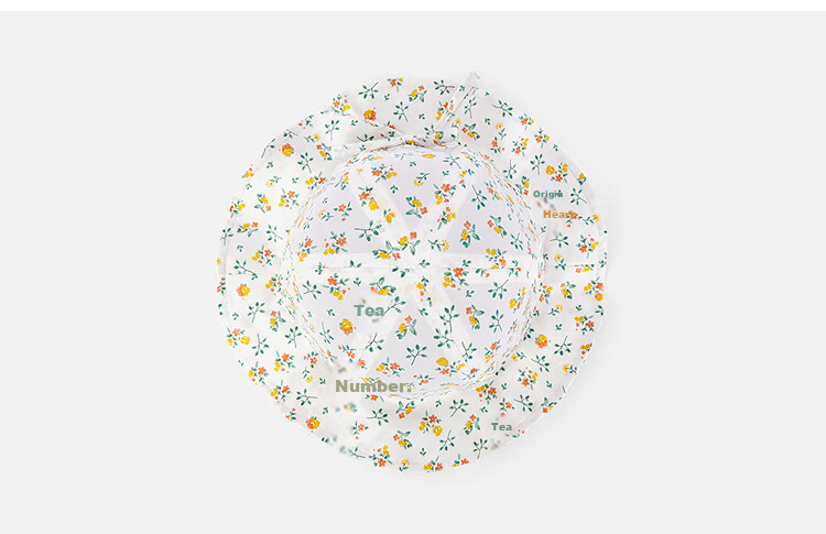 Balabala Baby Fisherman Hat Summer Toddler Bucket Hat Small Floral Print Comfortable Fashion Fresh 209225160204 4