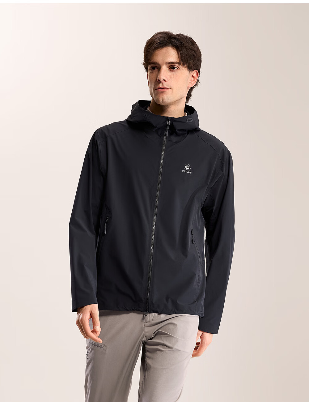 KAILAS M3-X Men's Softshell Jacket Outdoor Hiking Durable Stretch Breathable Lightweight Windproof Hooded Summer Coat 2