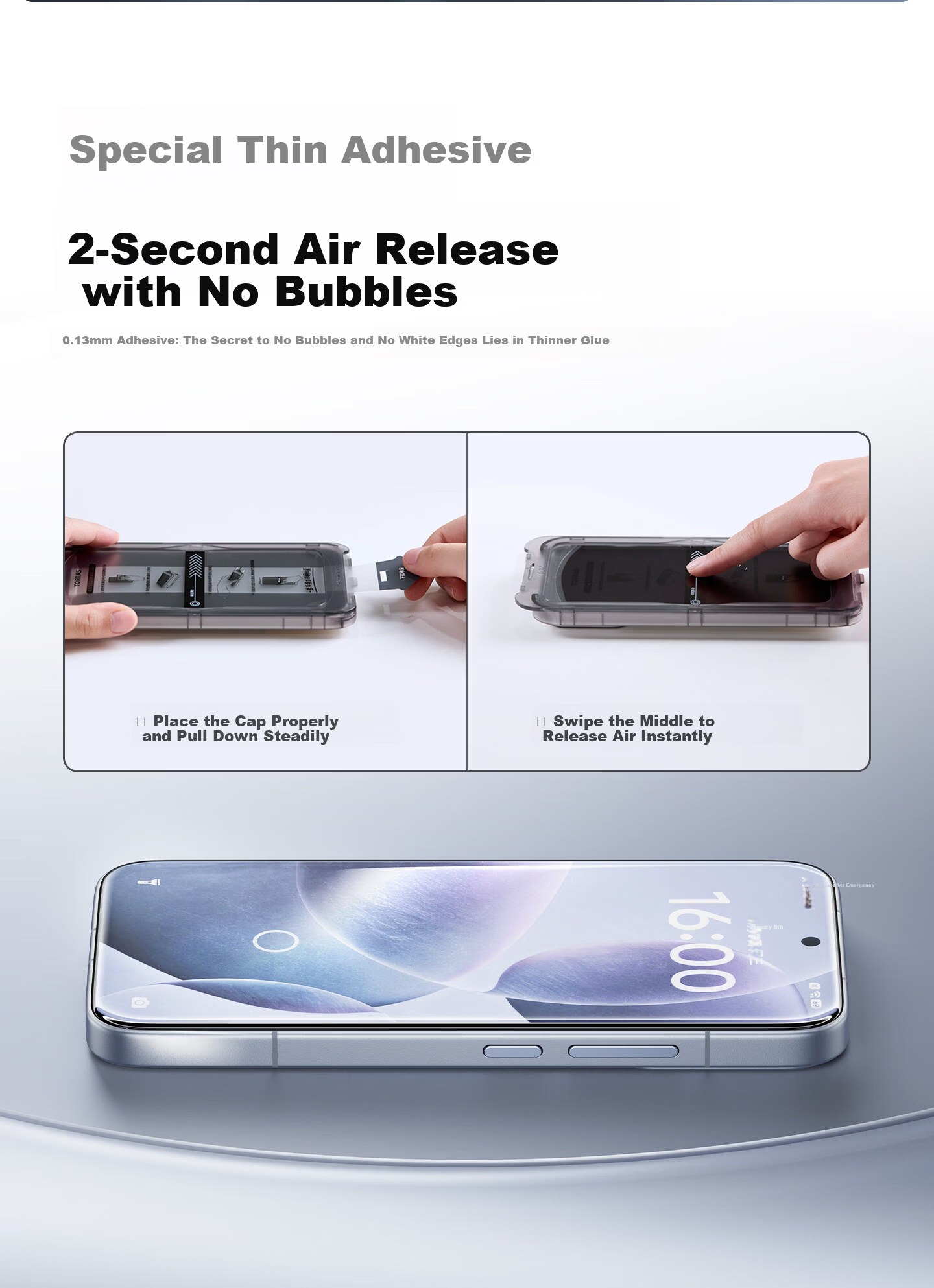 Torras AR Anti-Reflective Rear Screen Protector for Xiaomi 17 Pro Lens and Back Screen, HD Drop-Resistant Borderless Anti-Fingerprint Film 8