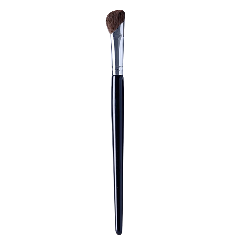 Chense Sickle-Shaped Nose Shadow Brush, Alar Contouring Brush, Highlighter And Side Shadow Brush, Slanted Head Eyeliner Makeup Brush