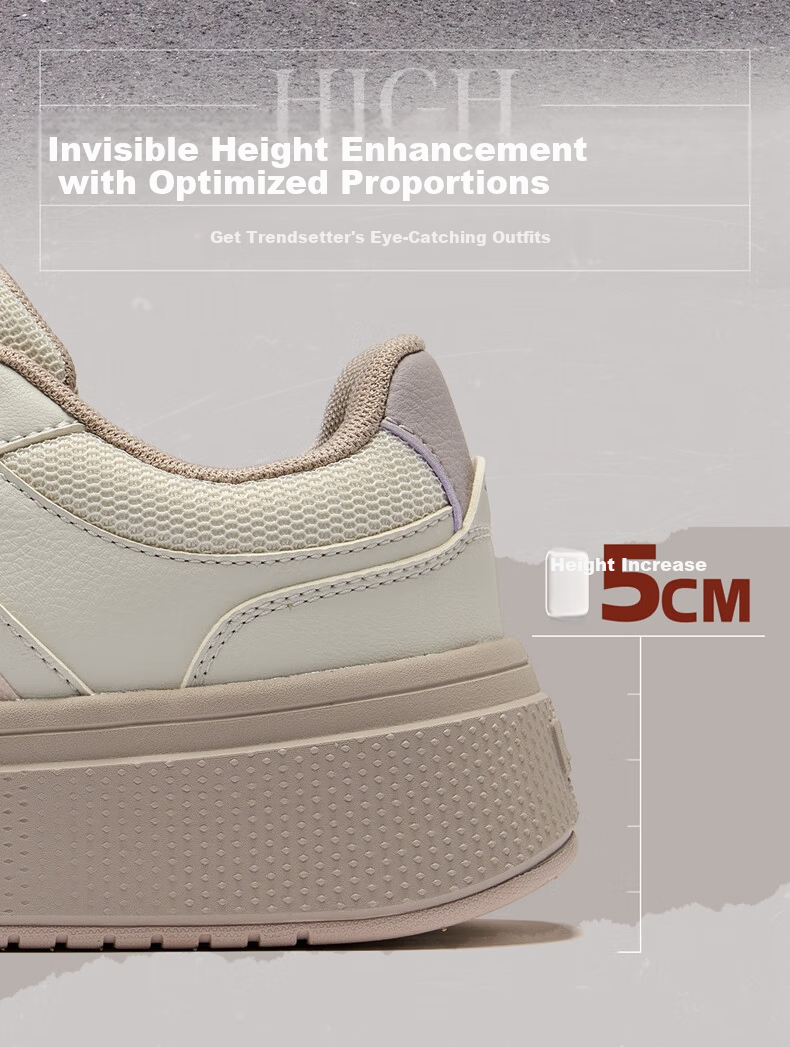 Hongxing Erke Women's Sneakers Summer 2026 New Breathable Versatile Casual Shoes Thick Sole Comfortable Sports Shoes Breeze 7