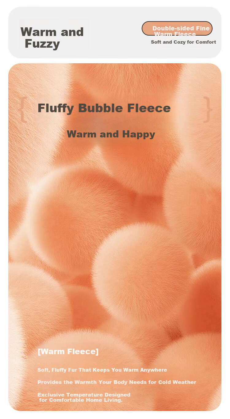 Hodohome Girls' Antibacterial and Anti-Mite Fleece Thickened Far-Infrared Warm Bubble Fleece Stand Collar Pajamas 702 Size 140 2